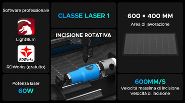 60w incisore laser economico potente