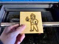 OMTech Laser è in grado di eseguire l'incisione raster su legno?