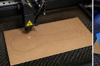 Taglio laser del cartone