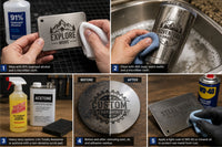 How to Clean Laser-Engraved Metal: 3 Proven Methods