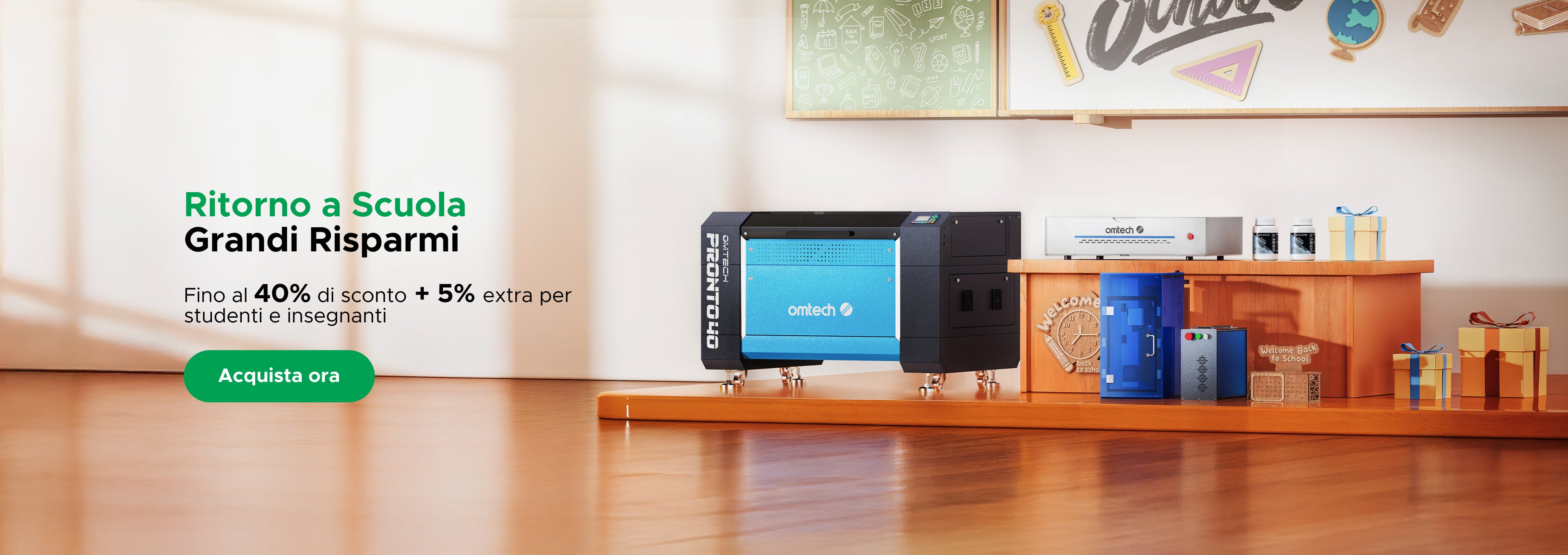 Omtech lasercutter