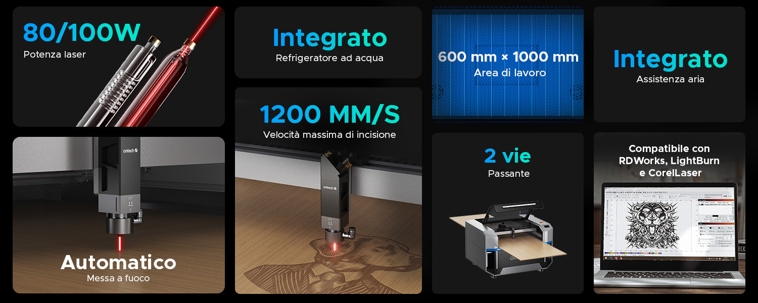 Omtech lasercutter