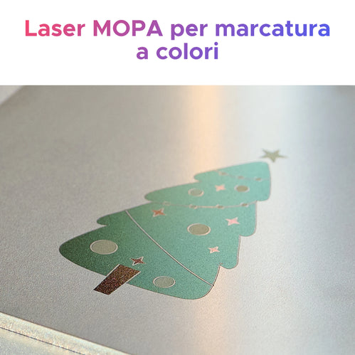 OMTech 20W Incisore laser di MOPA JPT per marcatura a colori di metalli, Autofocus | M20C
