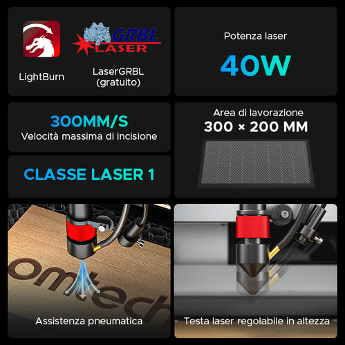 Omtech lasercutter