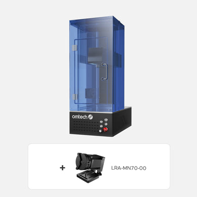 OMTech 20W Incisore laser di MOPA JPT per marcatura a colori di metalli, Autofocus | M20C