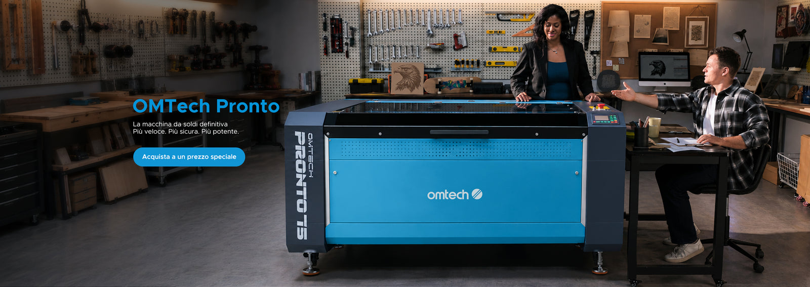 Omtech lasercutter