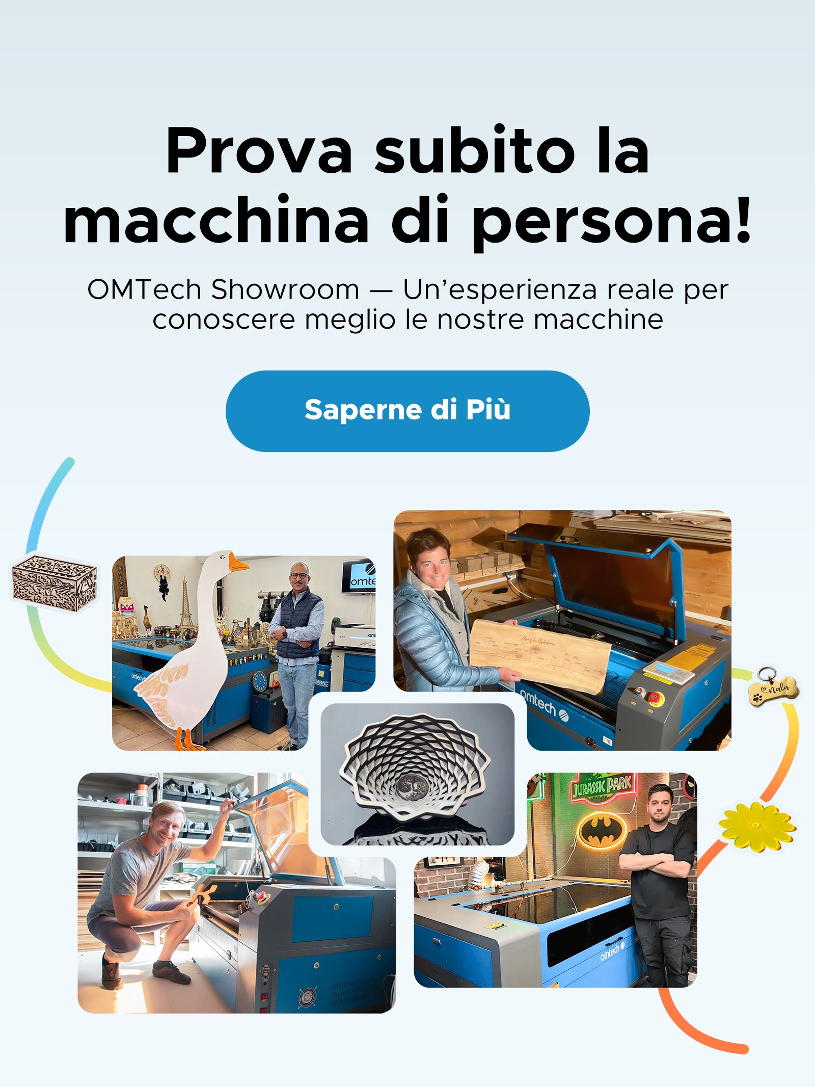 Omtech lasercutter
