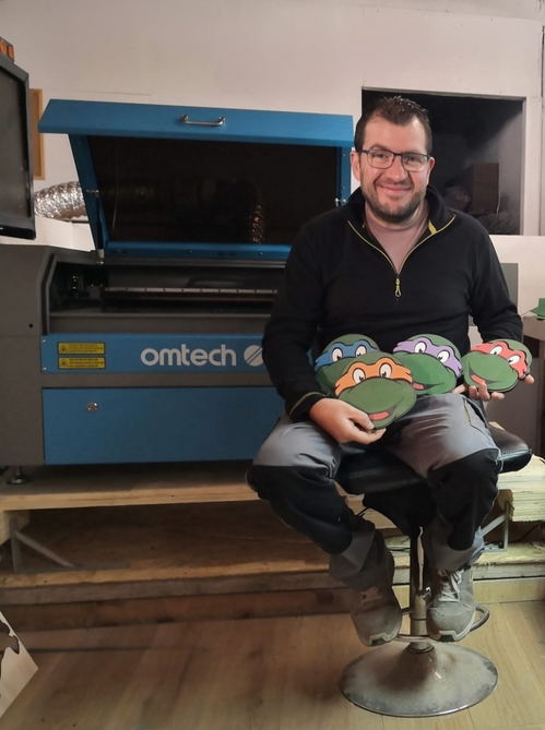 Omtech lasercutter