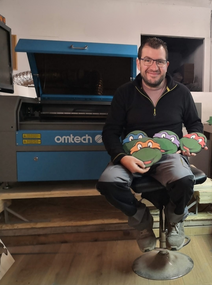 Omtech lasercutter