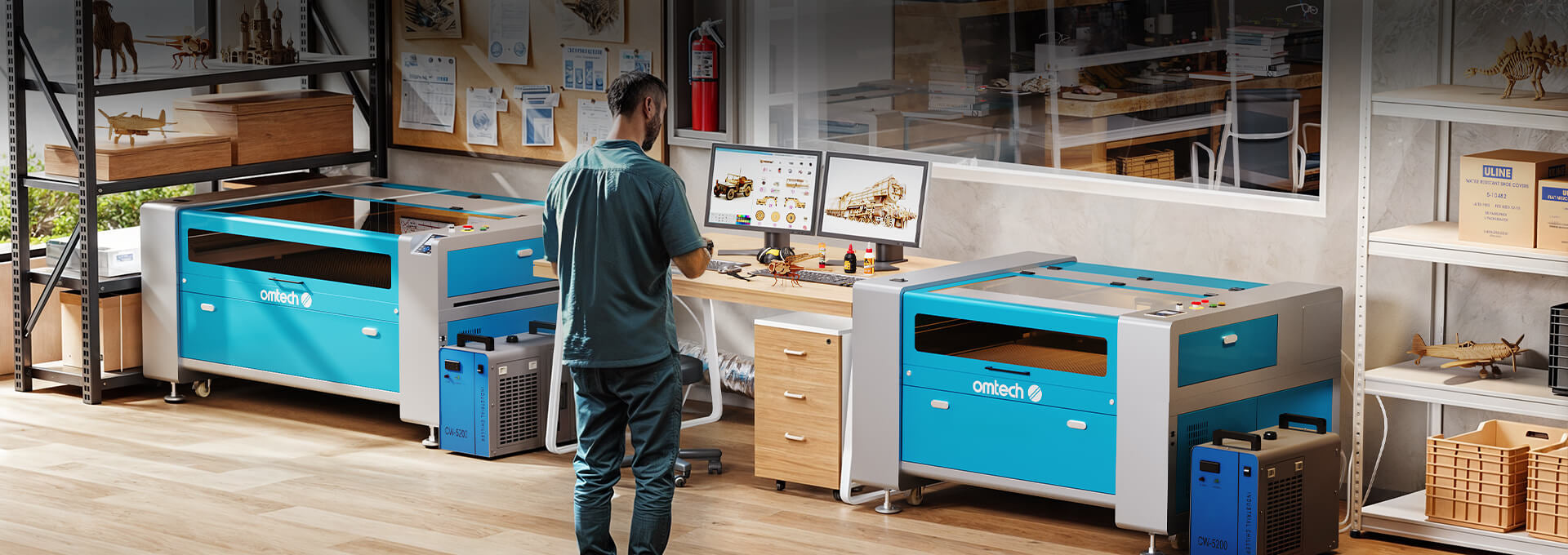 macchina taglio laser legno ad alta potenza