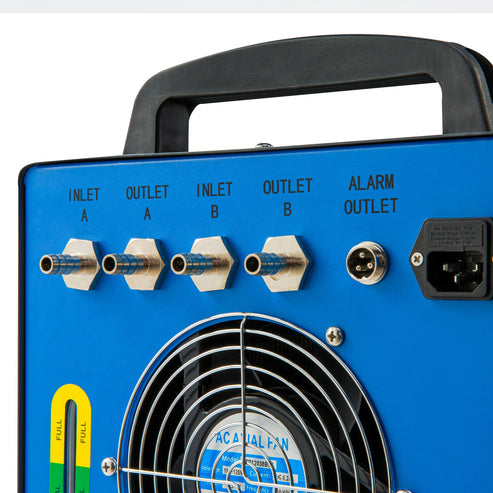 Refrigeratore d'acqua industriale per il raffreddamento simultaneo di due taglierine laser CO2 | CW-5202